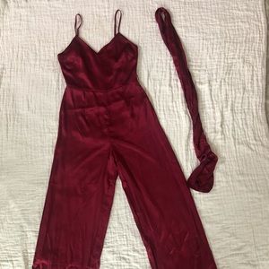 F21 Wide-Leg Jumpsuit